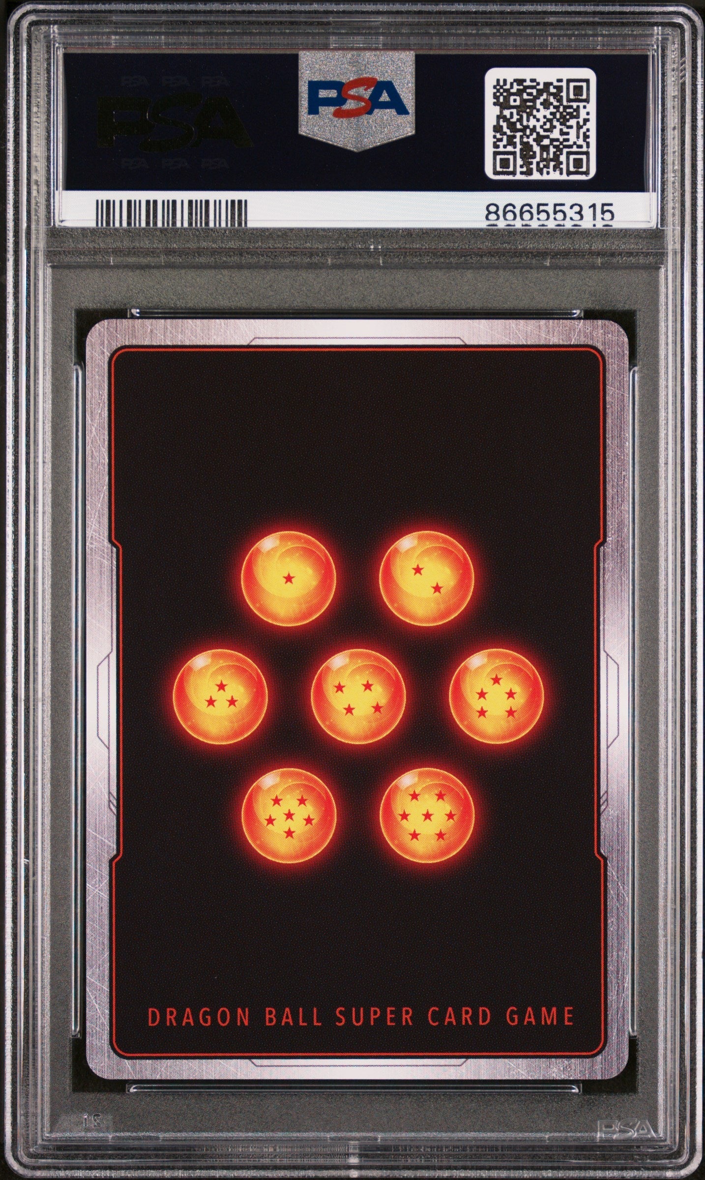 2022 DRAGON BALL SUPER MYTHIC BOOSTER COOLER, CLAN AVENGER #P-209 - PSA 10