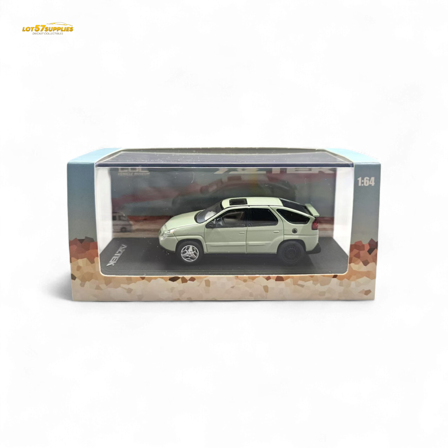 GOC 1:64 Pontiac Aztek – Fern Green (Beijing 2025 Limited Edition)
