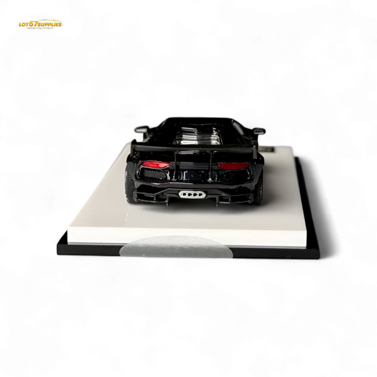 King Model Lamborghini Aventador LP700-4 LB 1.0 Purple Carbon Fiber 1:64