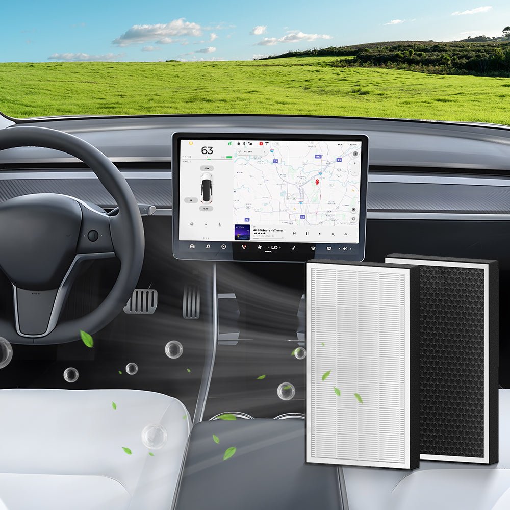 Activated Carbon Air Filter for Tesla Model Y/3 (2 PCS)