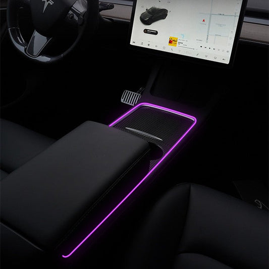 Center Console Ambient Lighting LED Strip for Model 3/Y