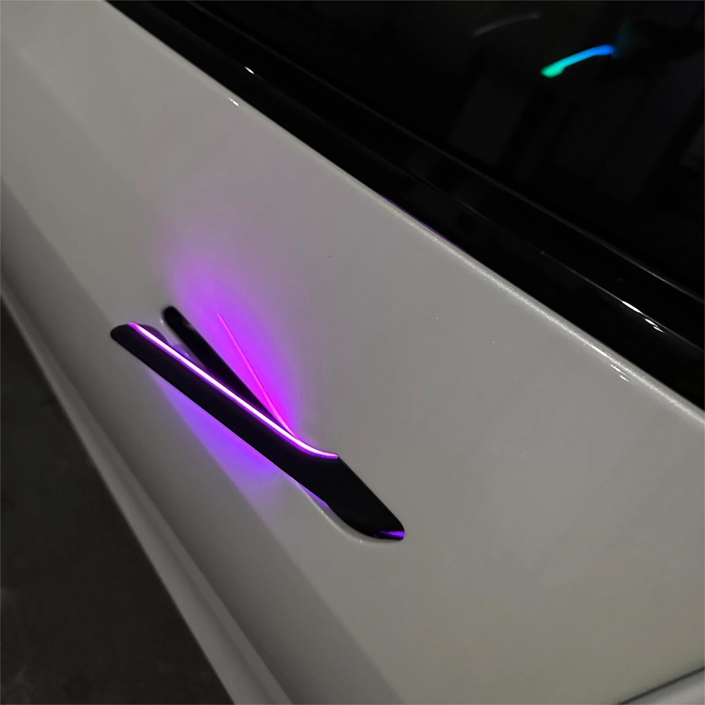 Auto Door Handle With LED for Tesla Model Y / 3 (4PCS)