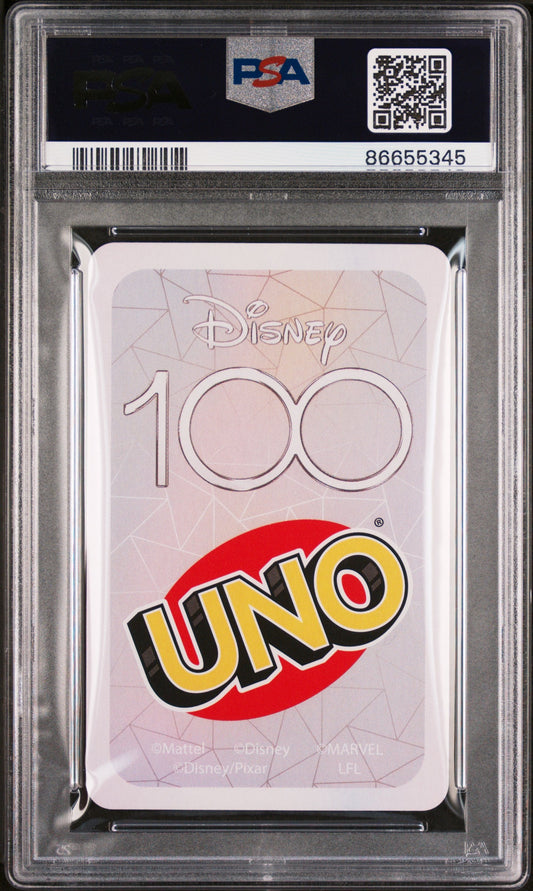 2023 UNO DISNEY 100 BLACK PANTHER BLUE 1 PSA 10