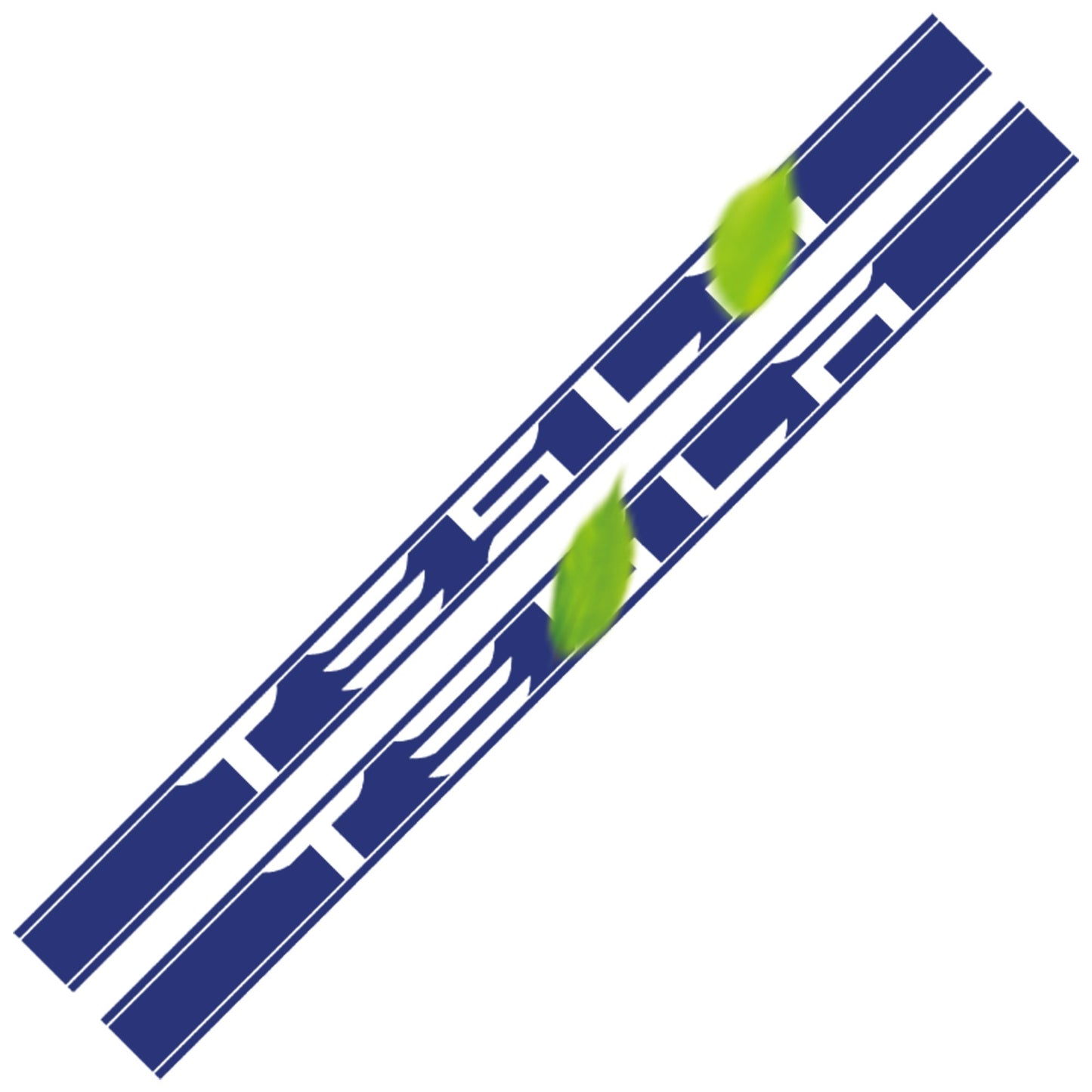 Car Door Side Skirt Stripes Sill Sticker Body Decal for Tesla Model S/3/X/Y (2pcs/set)