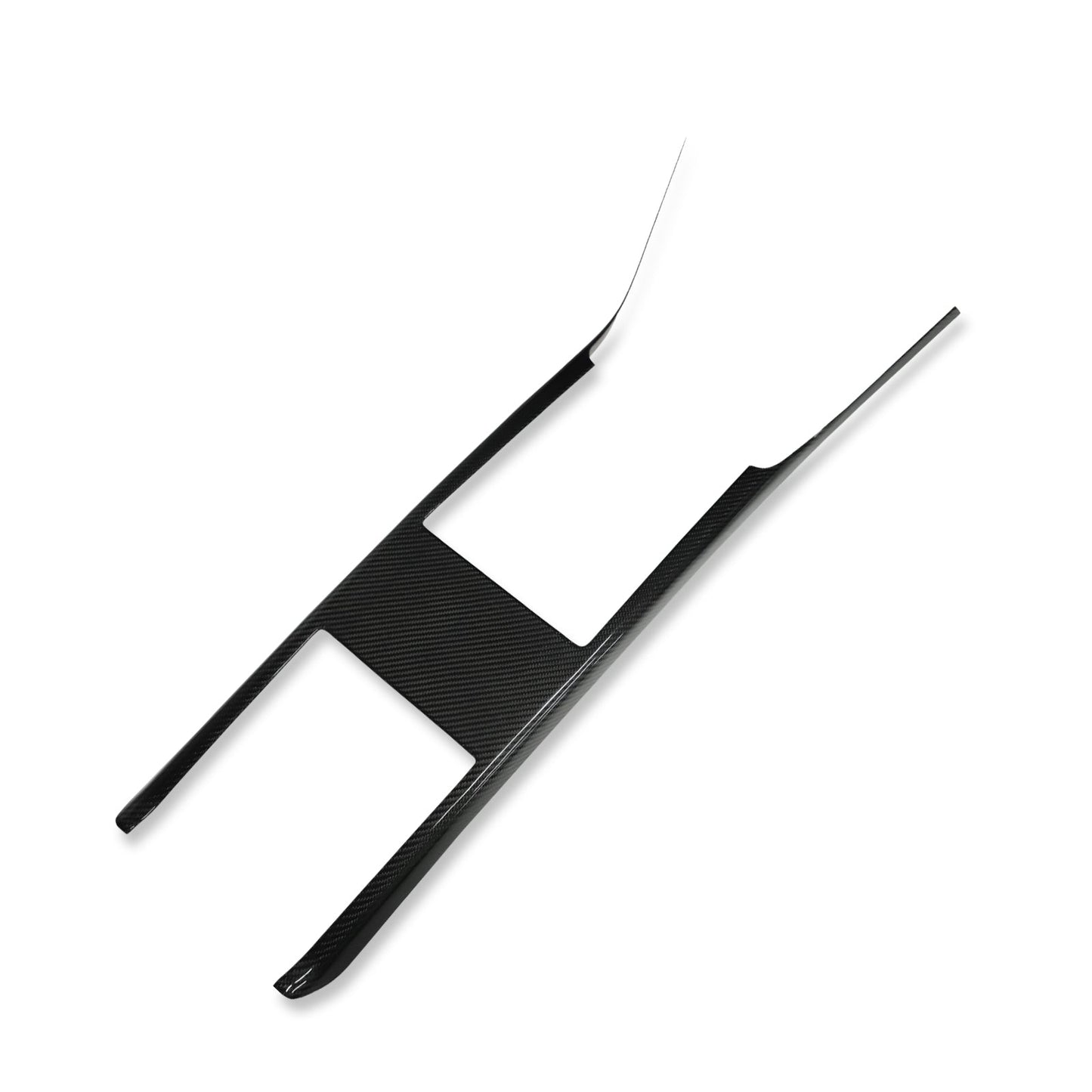 Carbon fiber Center console trim panel for Model S/X 2022+