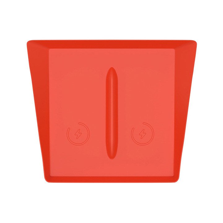 Center Console Wireless Charging Pad with Side Pockets For Tesla Model 3 Highland & Model Y Juniper