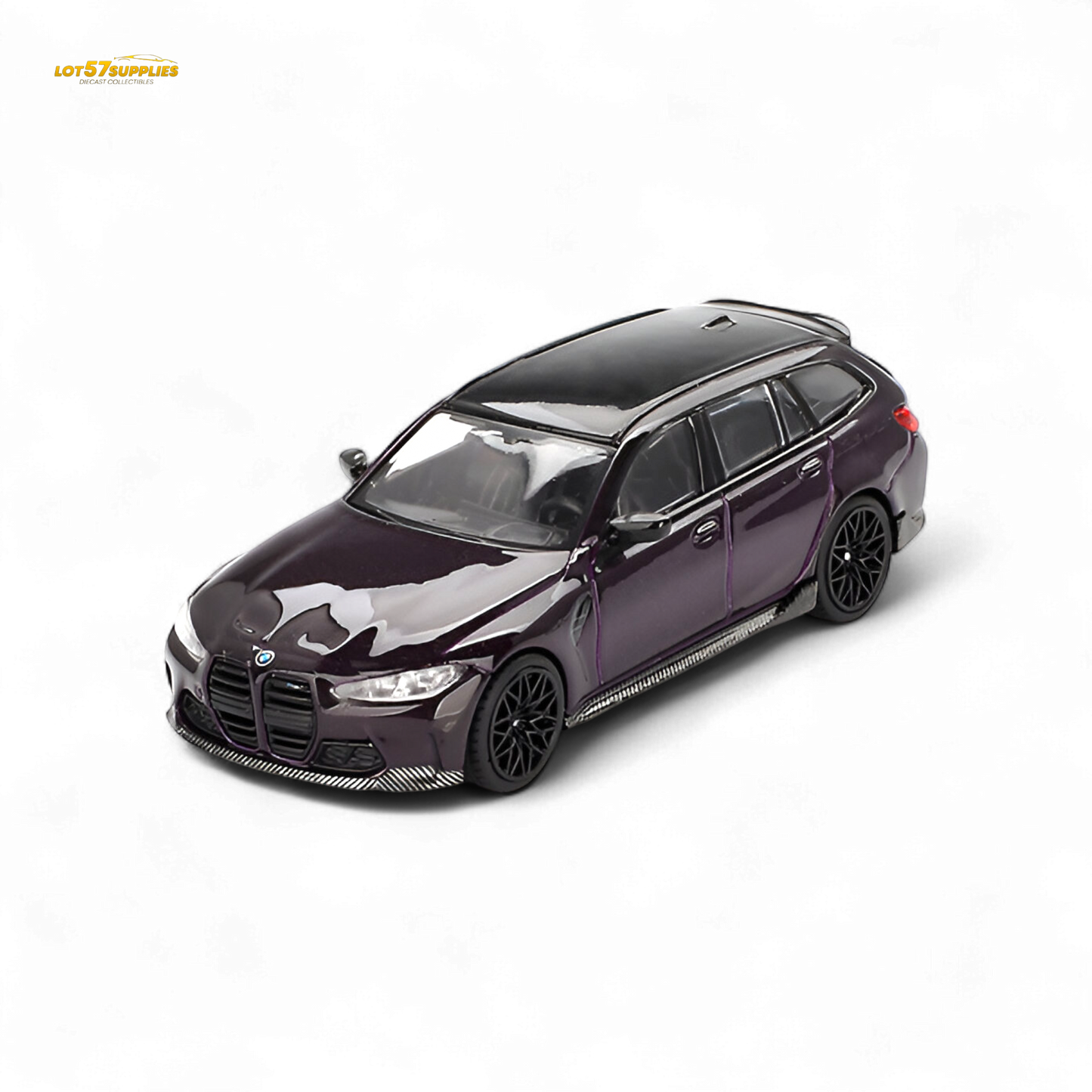Mini-GT BMW M3 M Performance Touring Daytona Violet #896 1:64