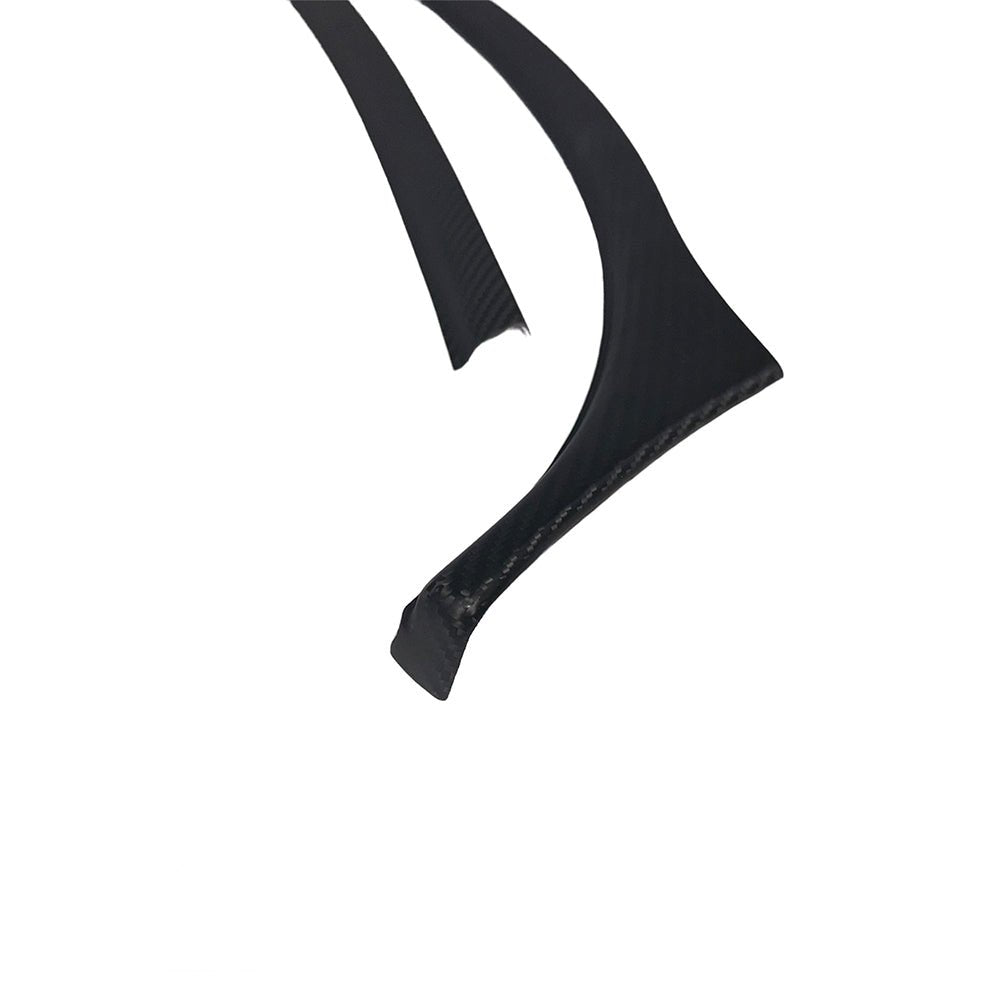 Dry Carbon Fiber Upper Dash Overlay for Model 3 / Y