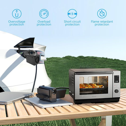 EV Discharger machine for Model Y/ 3/ X/S, protable V2L for oudoor and camping