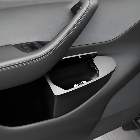 Front Door Trash Can Organizer for Tesla Model Y Juniper (2PCS)