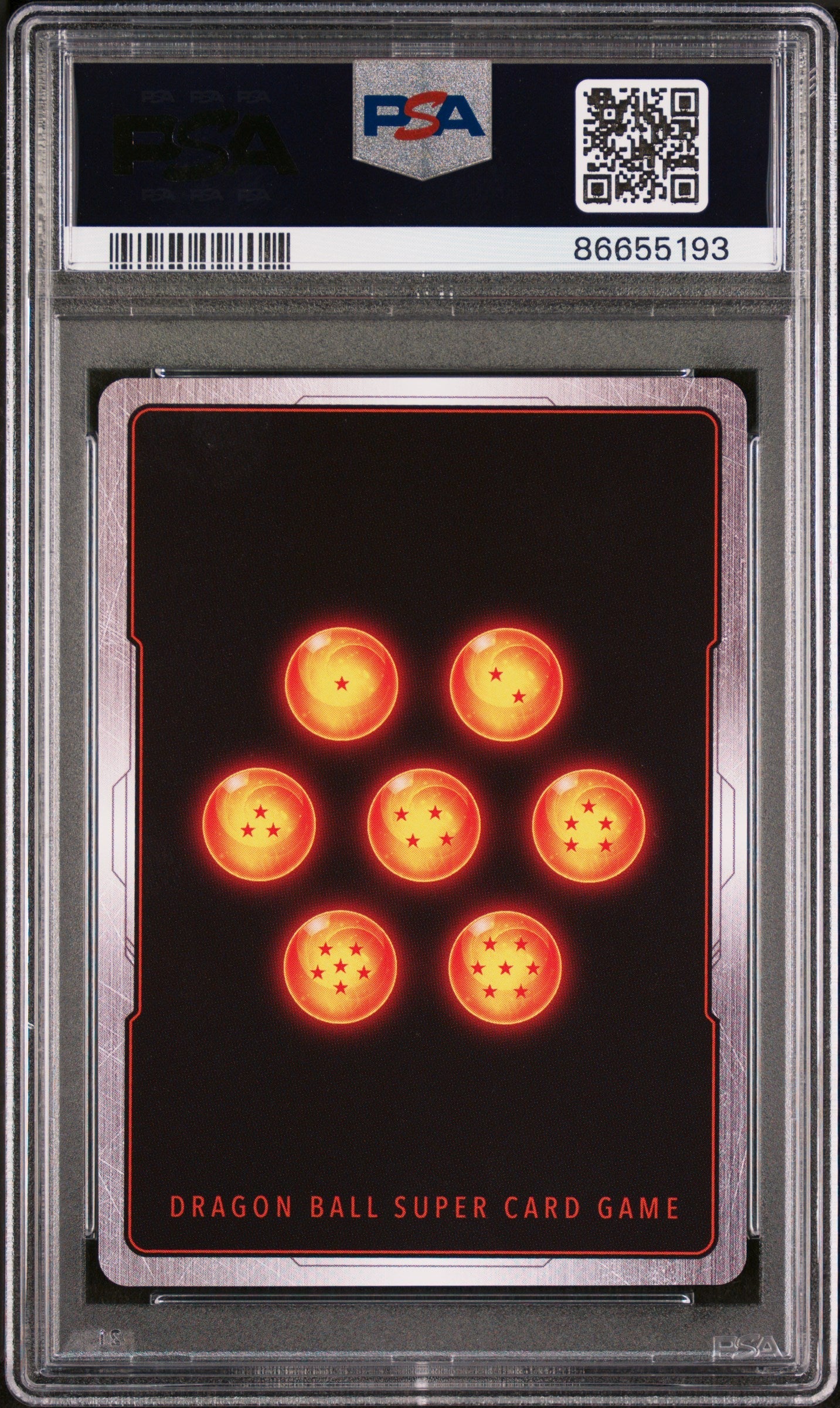 2021 DRAGON BALL SUPER CROSS SPIRITS SHENRON, ETRNL SPIRIT #P-311 - PSA 9