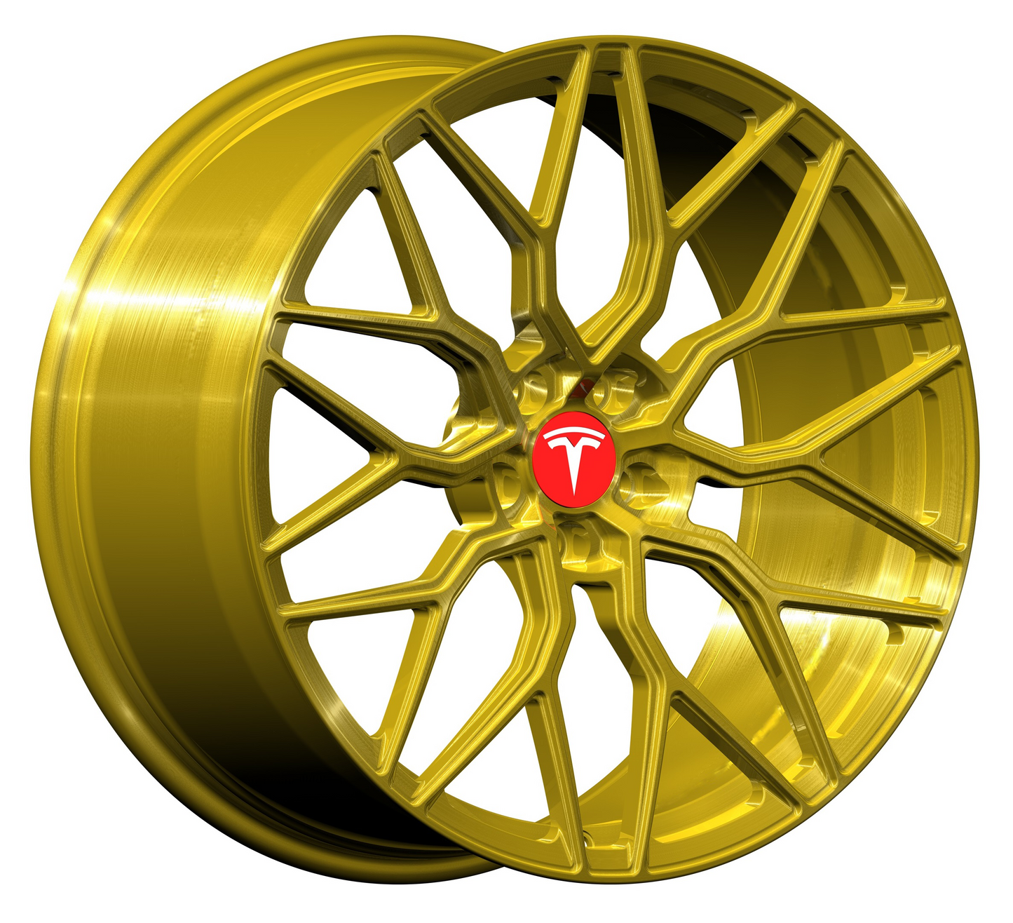 Forged wheels for retrofitting Tesla Model 3/Y/S 【Style 8(Set of 4)】