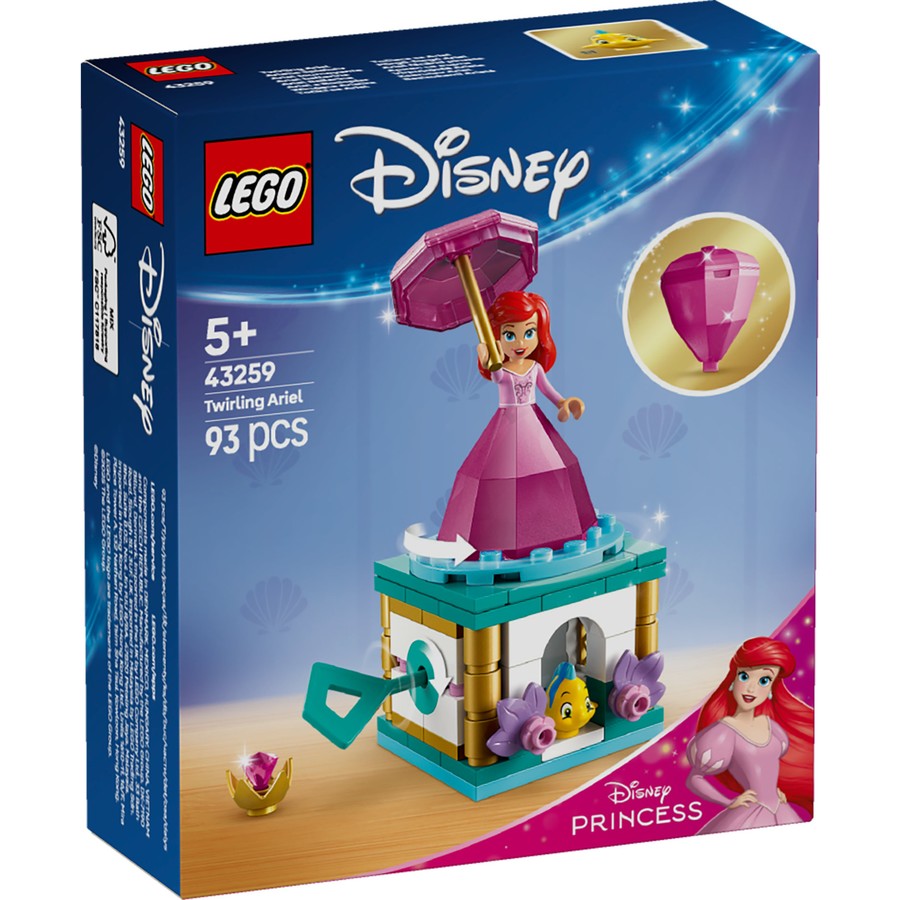 LEGO 43259 Disney Twirling Ariel