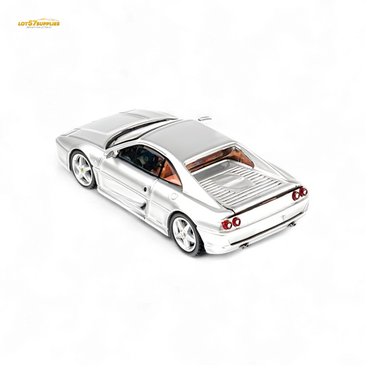TPC F355 challenge Diecast Model in Silver 1:64
