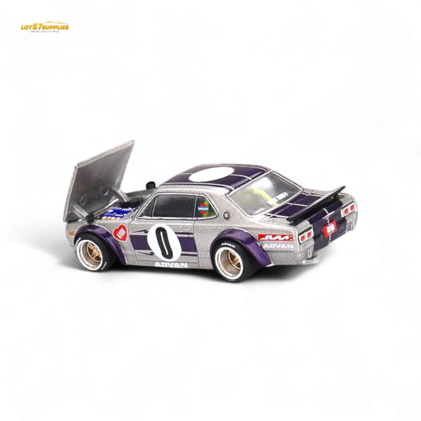 Mini GT x Kaido House Nissan Skyline KPCG10 Kaido Works V1 1:64 KHMG165