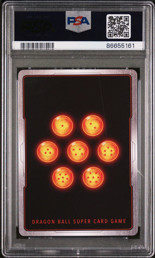 2022 DRAGON BALL SUPER MYTHIC BOOSTER SS4 BARDOCK, FTG/FATE #P-261 - PSA 10