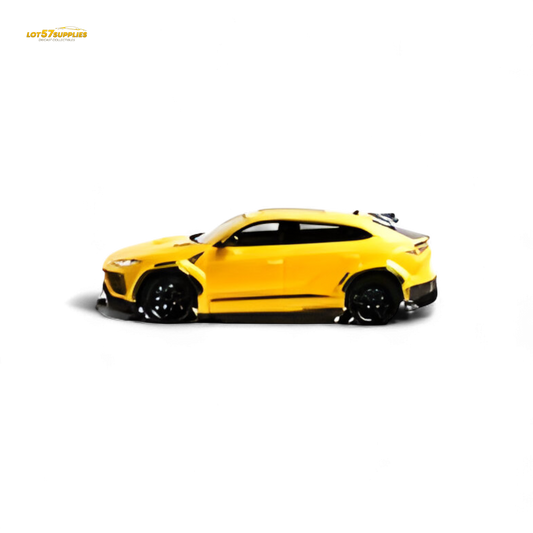 Flame Lamborghini Urus LBWK Giallo Auge Yellow Resin 1:64