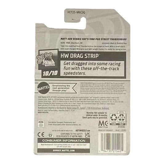 Hot Wheels Matt and Debbie Hay's 1988 Pro Street Thunderbird - Drag Strip Series