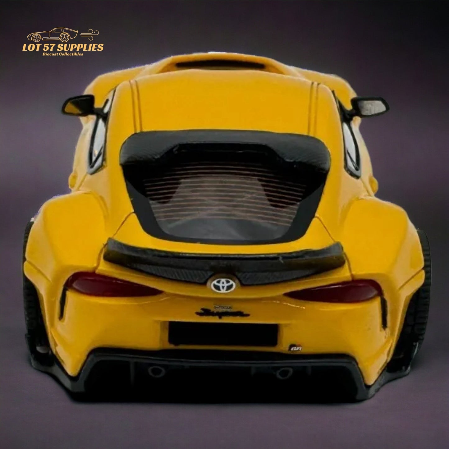 ATOZ Toyota Supra GR in Yellow 1:64 Resin model