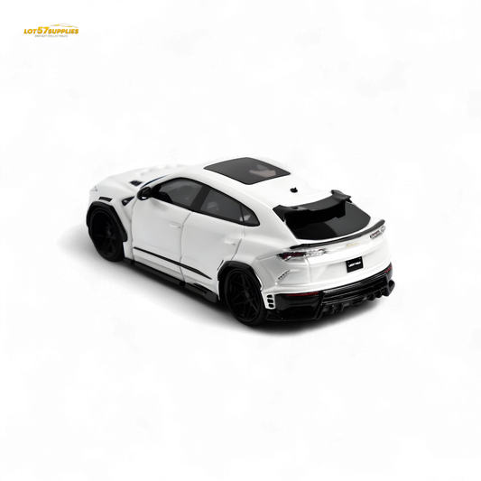Flame Lamborghini Urus LBWK Bianco Icarus White Resin 1:64