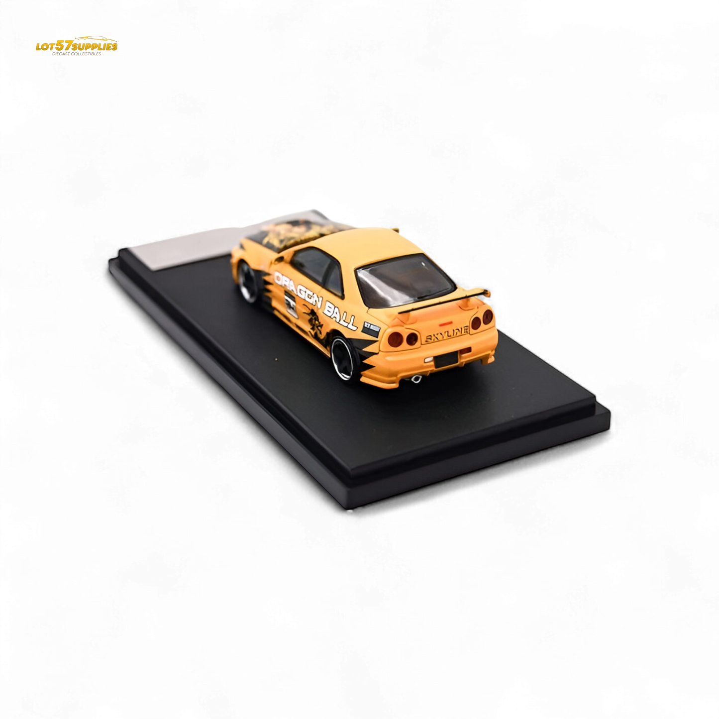 Fast Speed Skyline R34 GT-R - Orange DRAGON Z 1:64