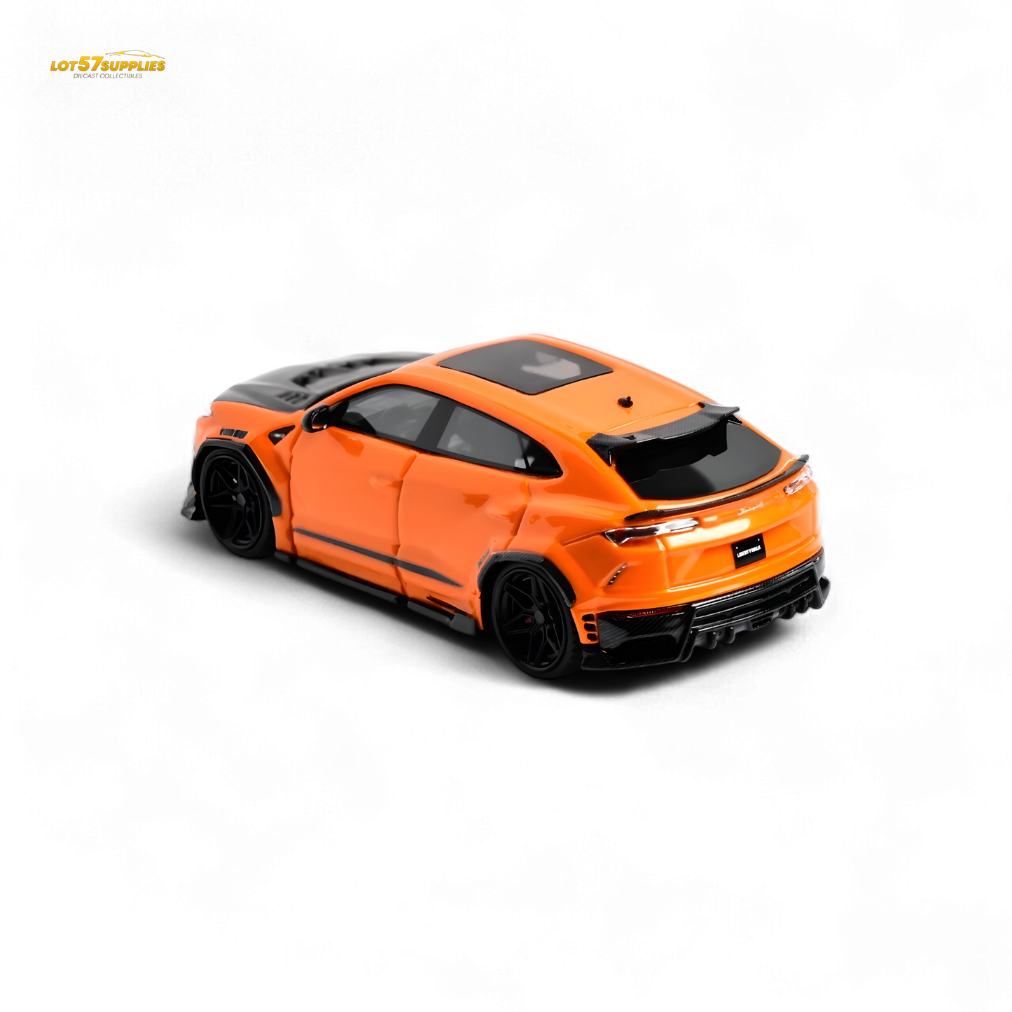 Flame Lamborghini Urus LBWK Metallic Orange Resin 1:64