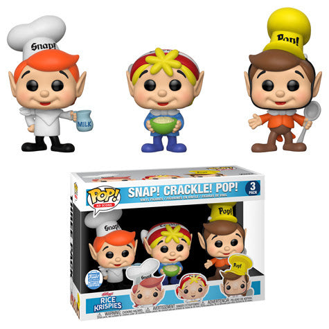 Snap! Crackle! Pop! (Ad Icons) 3-pk - Funko Shop Exclusive