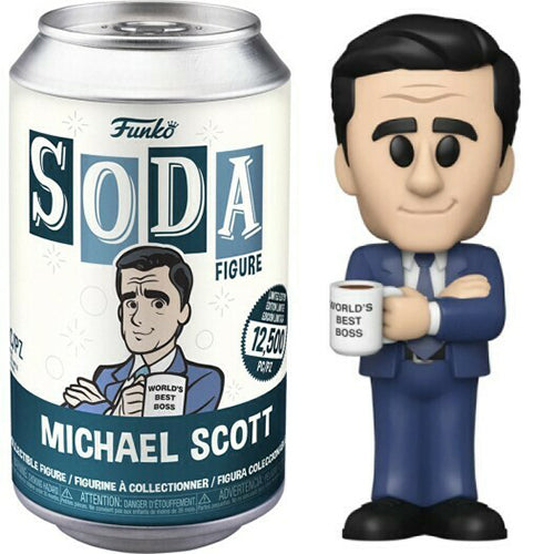 Funko Soda Michael Scott (Sealed) **Shot at Chase**