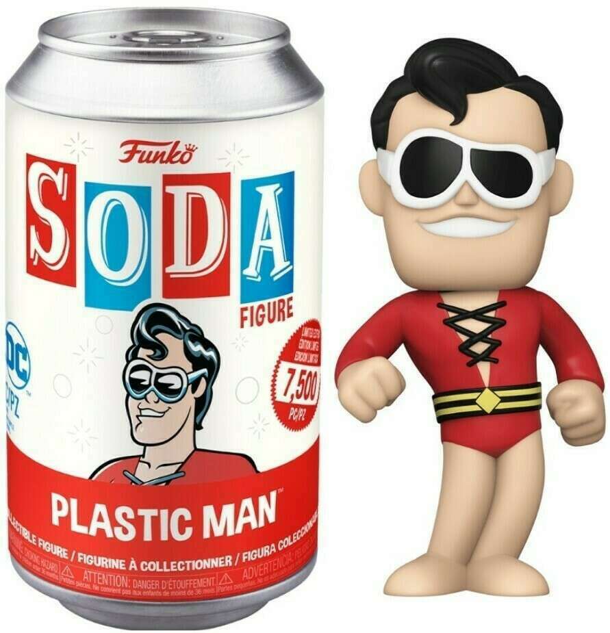 Funko Soda Plastic Man (Sealed) **Shot at a Chase**
