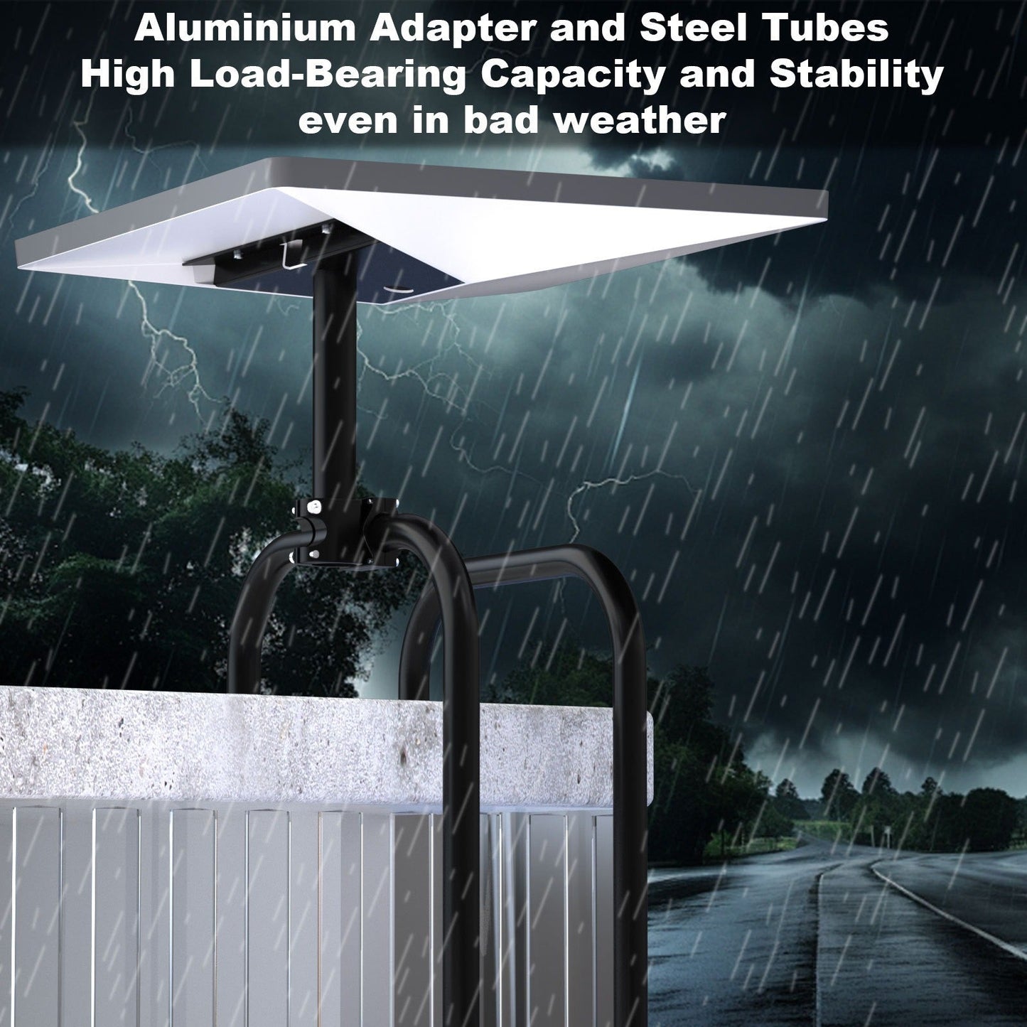 Starlink RV Roof Mount | Heavy-Duty Metal Permanent Mount