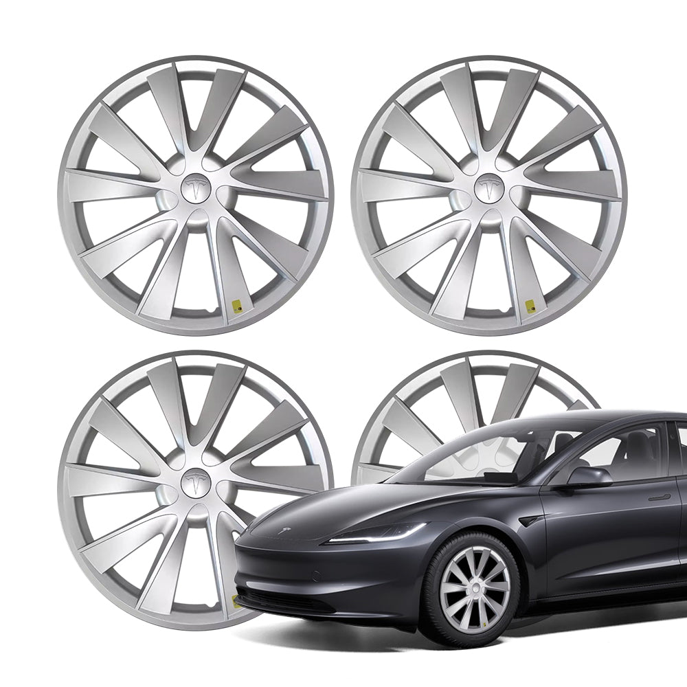 TESERY 18″ 19″ Hubcaps for Tesla Model 3/Y (4PCS)