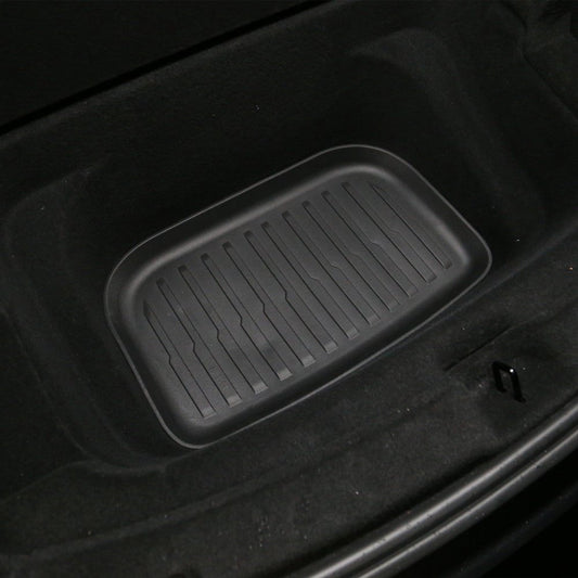 TESERY TPE Rear Trunk Storage Bin Mat for Tesla New Model Y