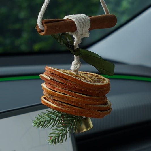 Car Orange Scent Christmas Ornament 丨Universal Hanging Design
