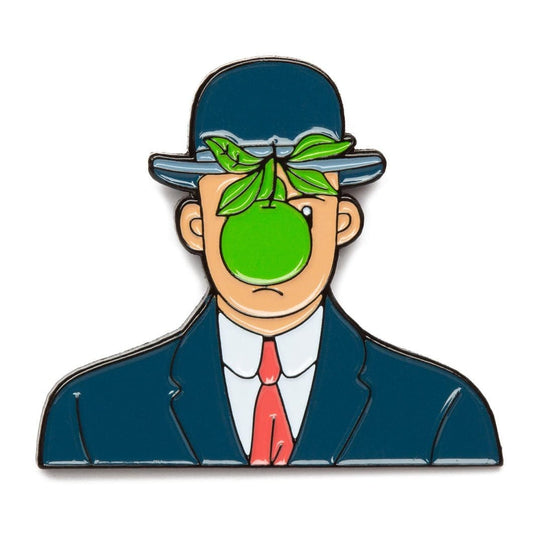 The Son of Man by Magritte Enamel Pin - Today is Art Day