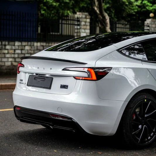 New Model Y launch edition exclusive tail badge