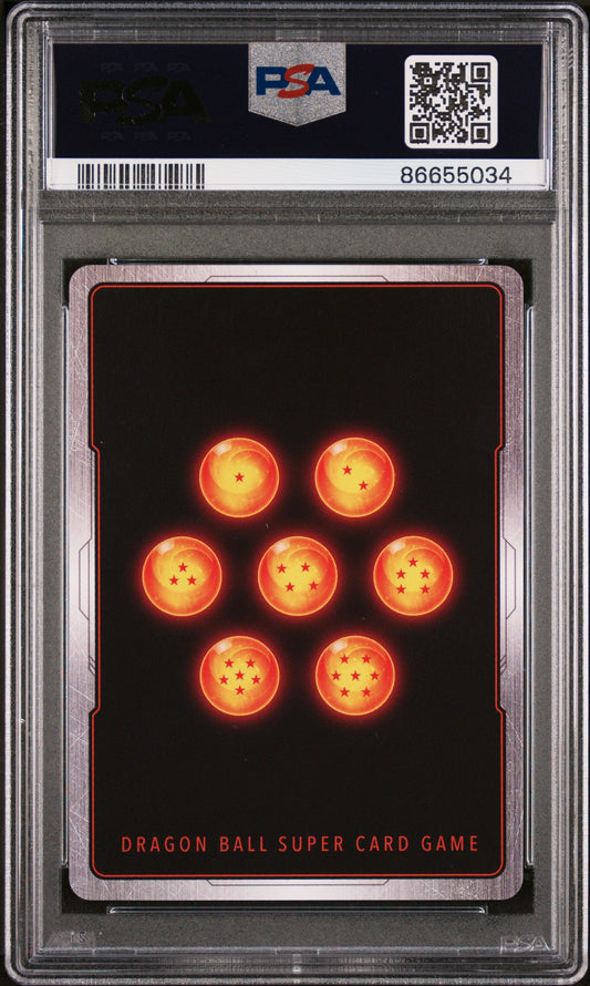 2022 DRAGON BALL SUPER KING COLD, HAIL/KING #P-379 - PSA 10