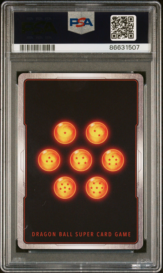 2022 DRAGON BALL SUPER MYTHIC BOOSTER SS3 GOGETA, THWRT/EMP #P-308 - PSA 10