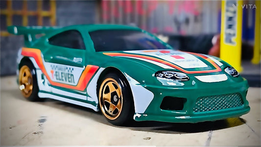 The First Ever 7-Eleven Exclusive in the Hot Wheels Silver Series Has Arrived — and It’s a ‘94 Toyota Supra MK4!