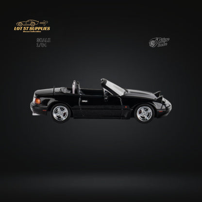MicroTurbo Eunos Roadster MX-5 Customized Metallic Black 1:64 Limited to 1,000 Pcs