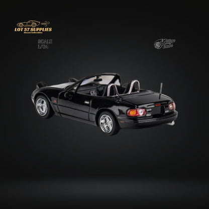 MicroTurbo Eunos Roadster MX-5 Customized Metallic Black 1:64 Limited to 1,000 Pcs