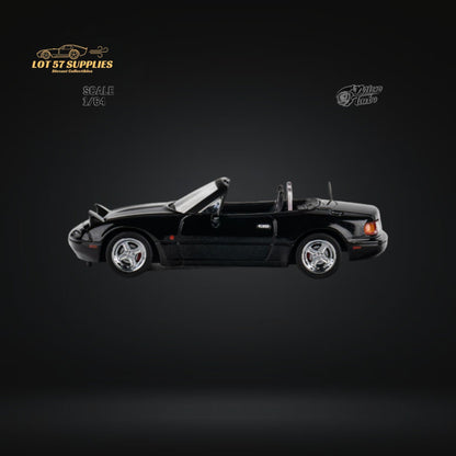 MicroTurbo Eunos Roadster MX-5 Customized Metallic Black 1:64 Limited to 1,000 Pcs