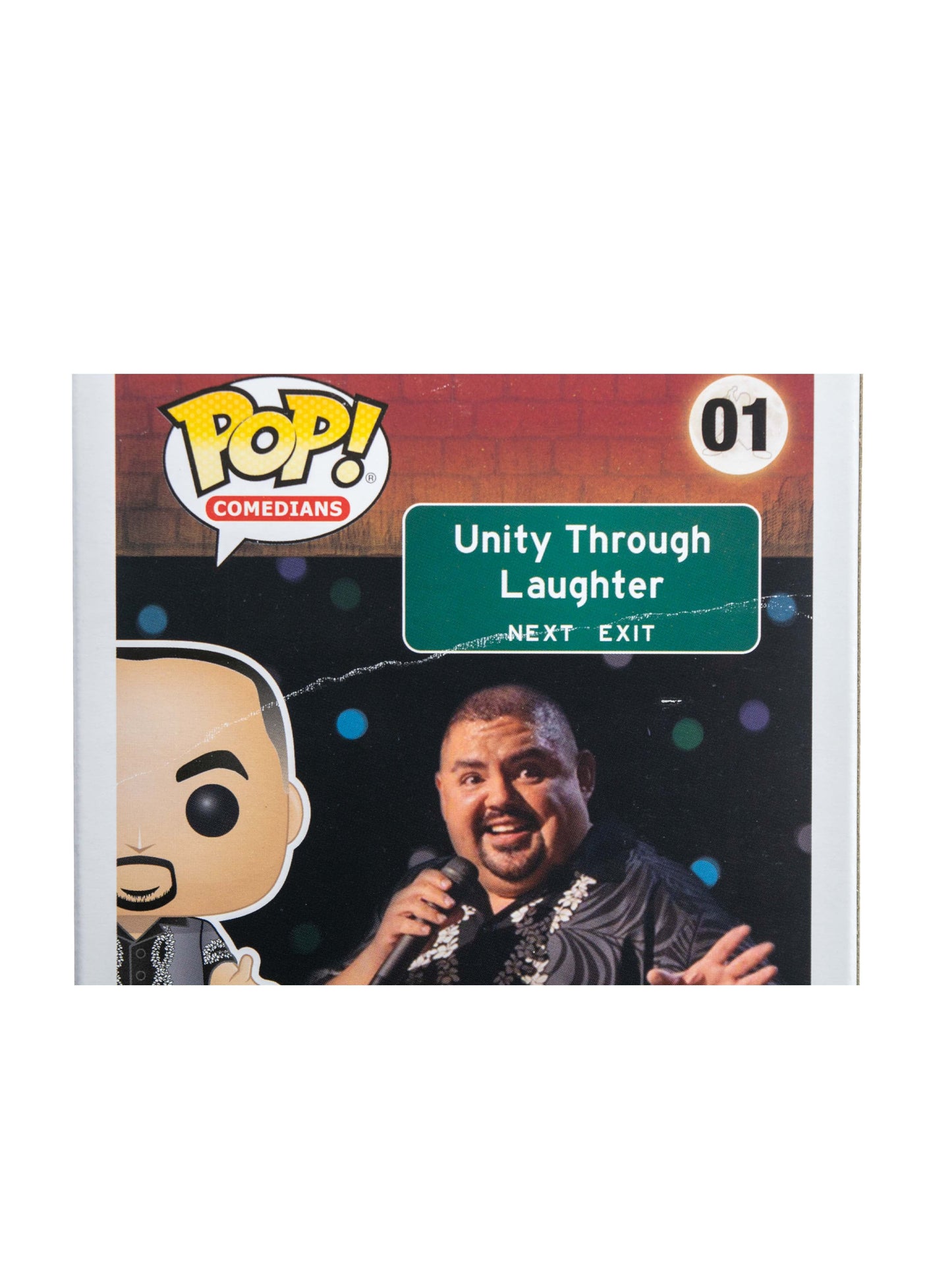 Gabriel Fluffy Iglesias (White Ink, Comedians) 01 - Fluffy Shop Exclusive  [light damage]   **Signed by Gabriel Iglesias**