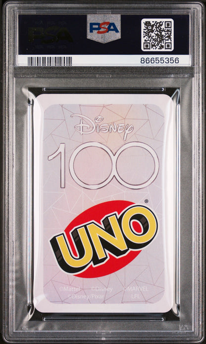 2023 UNO DISNEY 100 IRON MAN GREEN 6 PSA 10