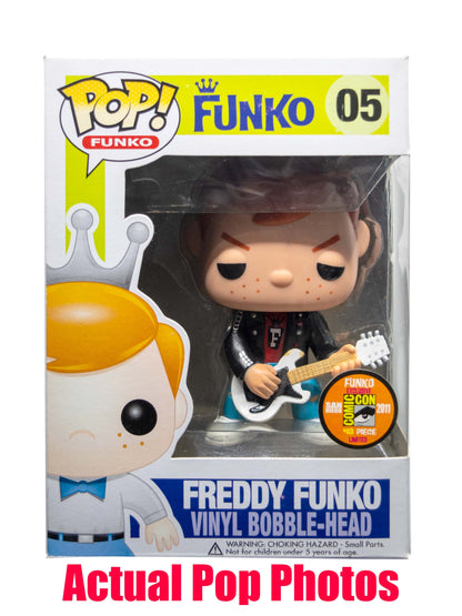 Johnny Ramone Freddy Funko 05 - 2011 SDCC Exclusive /48 made [Light Damage]