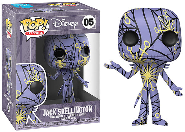 Jack Skellington (Purple, Art Series, Nightmare Before Christmas, No Stack) 05