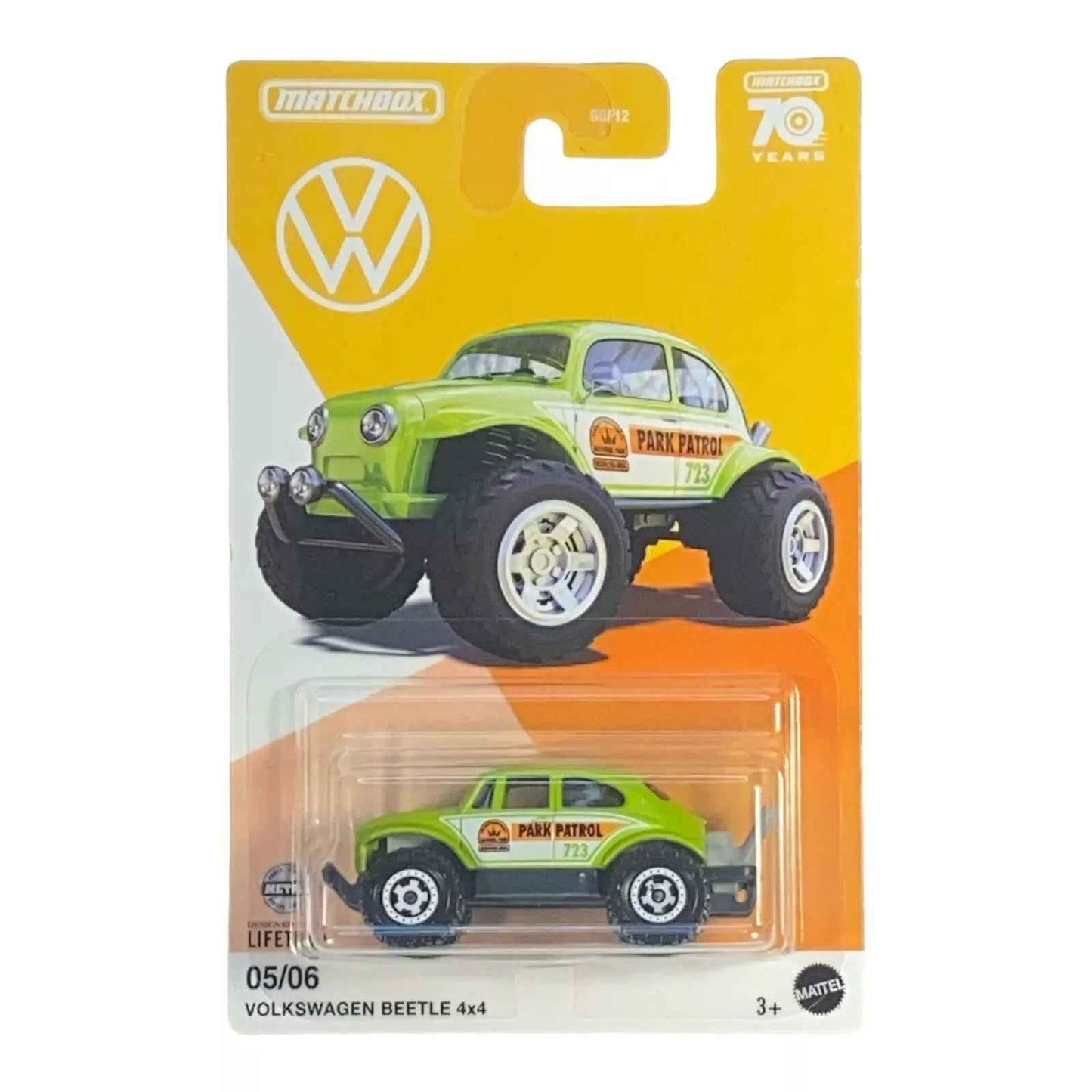 Matchbox Volkswagen Beetle 4x4 - Matchbox 70 Years Series 06/06