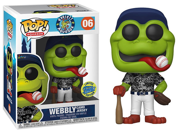 Webbly (Camo Jersey, Everett Aquasox) 06 - Funko Field Exclusive