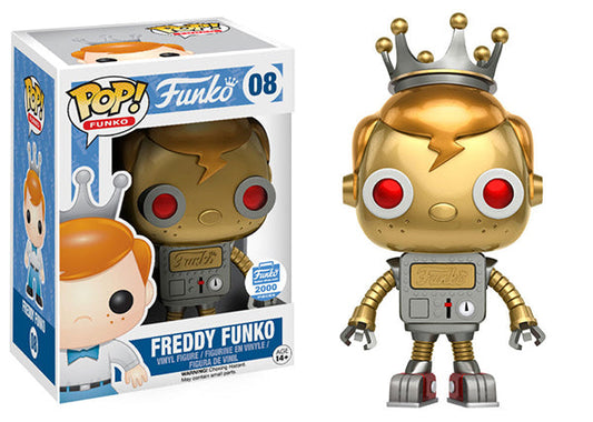 Robot Freddy Funko (Gold) 08 - Funko HQ Exclusive /2000 Made