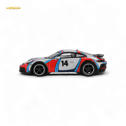 Mini-GT Porsche 911 Dakar “Rally 1974” Ice Grey Metallic 1:64 MGT00964