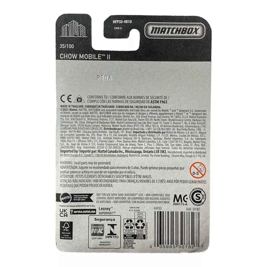 Matchbox Chow Mobile II - Matchbox Series 35/100
